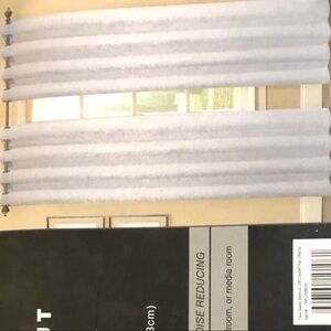 2panels energy efficient blackout grommet thermal Extra wide Silver gray curtain